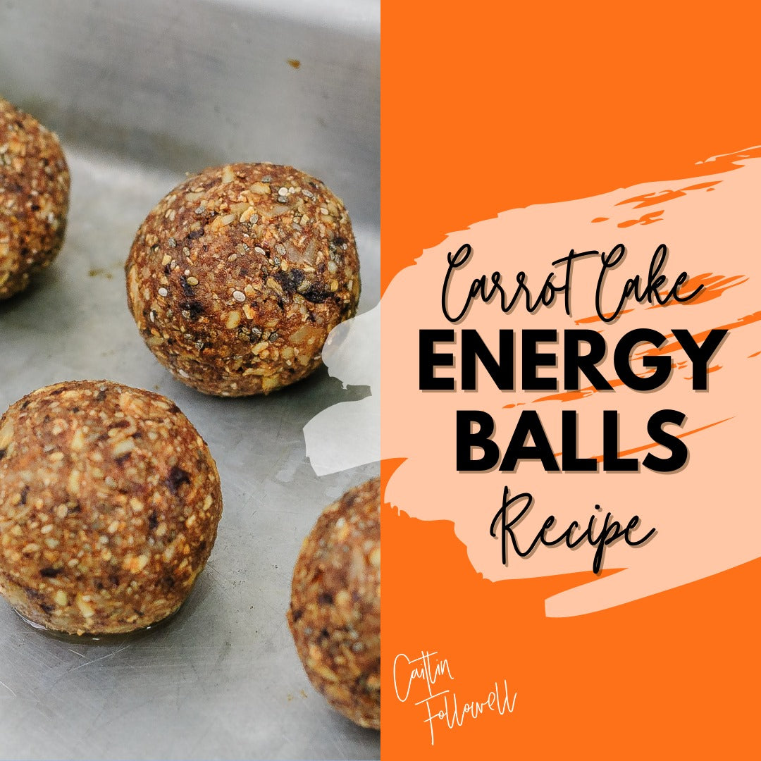 Carrot Cake Energy Balls