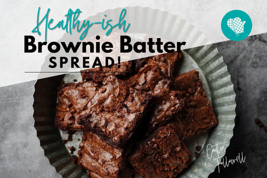 Healthy-ish Brownie Batter Spread Recipe