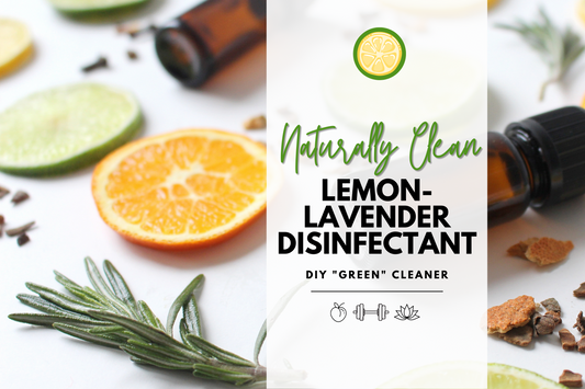 Homemade Lemon-Lavender Disinfectant